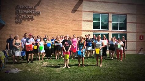 Glendale Elementary School staff takes ALS Ice Bucket Challenge - YouTube