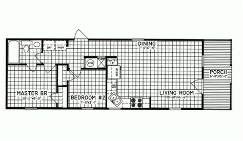 2 Bedroom Floor Plans | Modular and Manufactured Homes Archives - Hawks ...