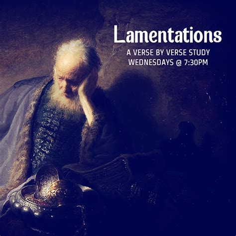 LAMENTATIONS – Calvary Chapel Quakertown