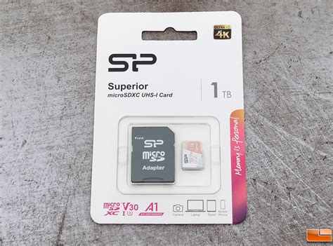 Silicon Power 1TB Superior microSDXC Memory Card Review - Legit Reviews