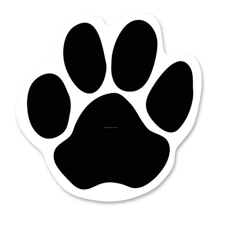 Printable Animal Paw Prints - ClipArt Best