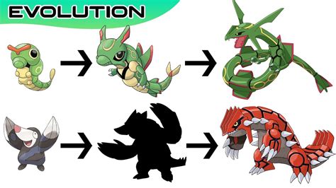 Pokemon Rayquaza Evolution Chart