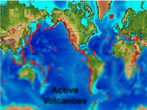 SOLUTION: Distribution of volcanoes earthquake epicenter and mountain ...