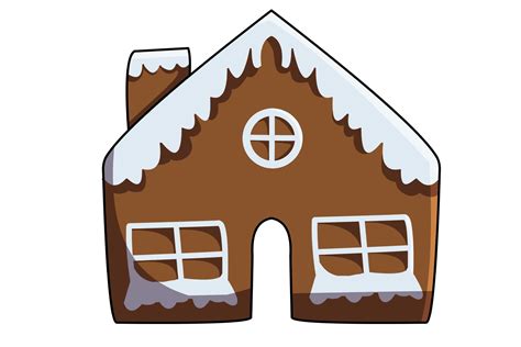 Christmas Gingerbread House Illustration Graphic by Goodtimeartsy ...