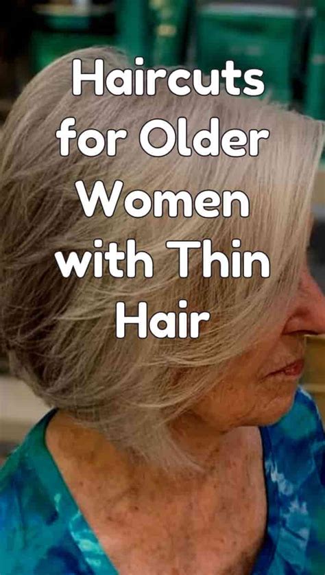 15 Youthful Haircuts for Older Women with Thin Hair