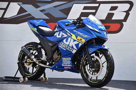 Race-ready Suzuki Gixxer SF 250 MotoGP edition unveiled - Autocar India