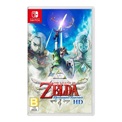 The Legend of Zelda: Skyward Sword HD Nintendo Switch Físico | Walmart ...