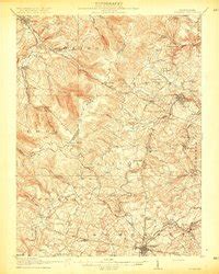 1915 Map of Somerset, PA — High-Res | Pastmaps