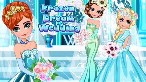 Frozen Dream Wedding - Dress Up & Makeup Games - Fun Games For Girls ...