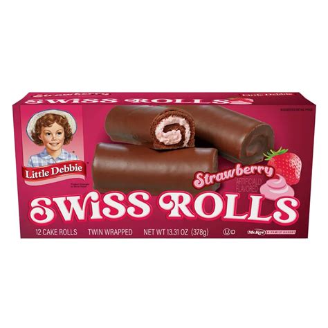 Little Debbie Strawberry Swiss Rolls - Walmart.com