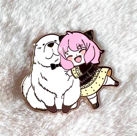 New Anya and Bond pin from bachoochi.com : r/Pins