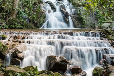 Premium Photo | Mae kampong waterfall at chiangmai thailand