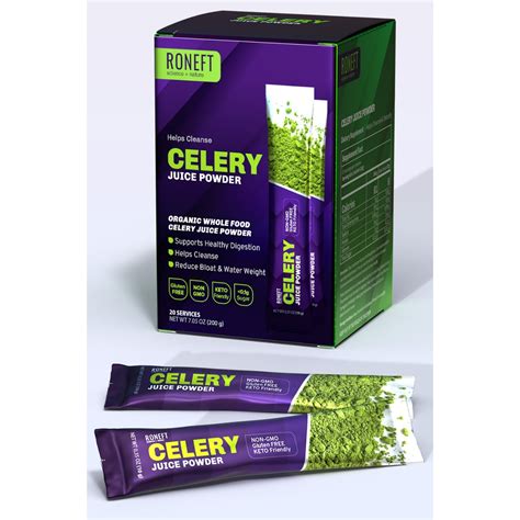 Ceai pentru slabit, Roneft Celery, 9 g - eMAG.ro