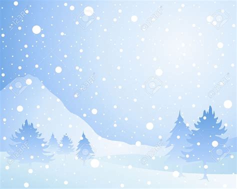 Snowy landscape clipart - Clipground