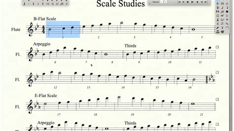 [無料ダウンロード！ √] e flat major scale flute notes 171466-E flat major scale ...