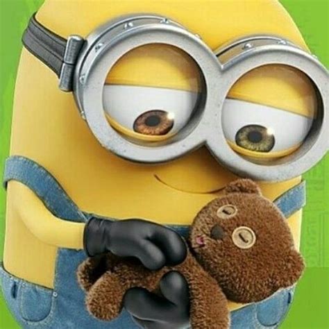 Bob and his teddy Minion Rock, Minions Bob, Minions Images, Minion ...