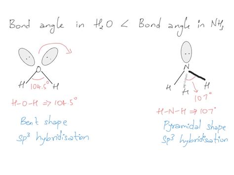 SOLVED: Bond angle in nh3 is greater than bond angle in a s h 3