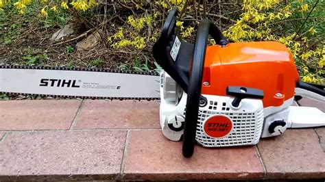 Chainsaw Stihl MS 391 Video tour - YouTube