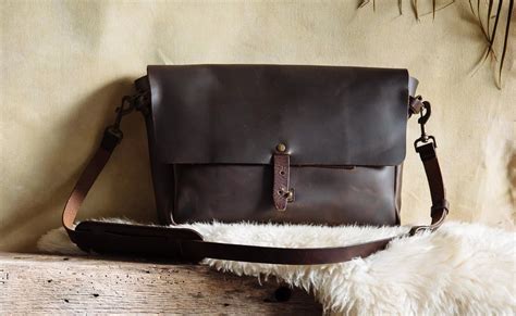 You Might Go Postal for This Leather Vintage Messenger Bag