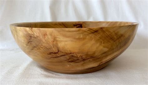 Extra large wooden bowl wood salad or fruit bowl food safe