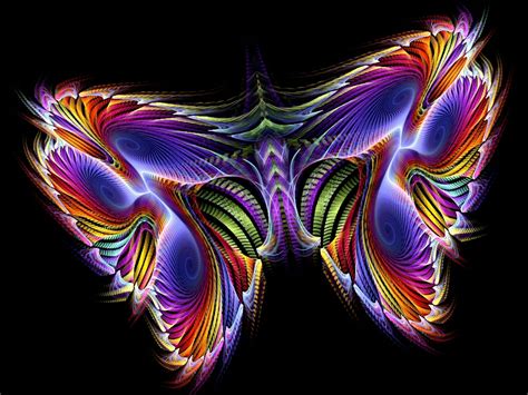 Neon Butterfly Wallpaper - WallpaperSafari