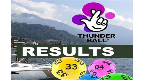 Thunderball 25/4/23, Tuesday, Lotto Result tonight, UK