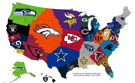 Introducing the 2018 /r/NFL Conquest Map (Alternatively, The Band-Wagon ...