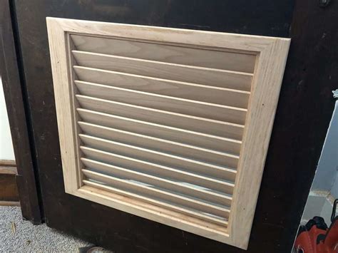 Custom Wood Door Vents & Louvers | American Wood Vents