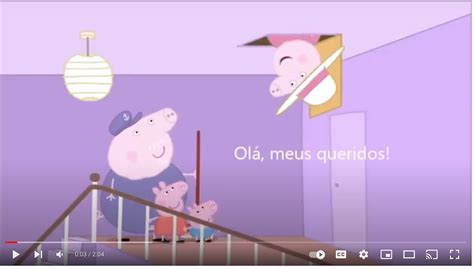 Video: Peppa Pig in European Portuguese with Subtitles [Dançando no ...