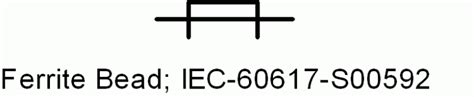 Schematic symbol for ferrite bead? | diyAudio