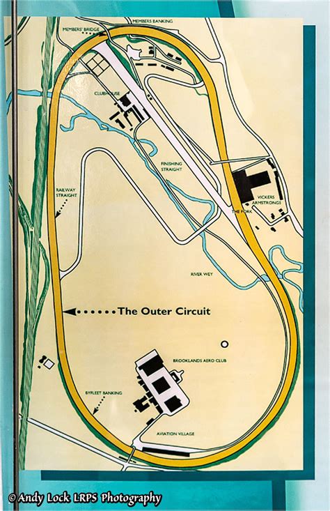 Brooklands Museum | Map of the circuit. | Andy Lock LRPS | Flickr