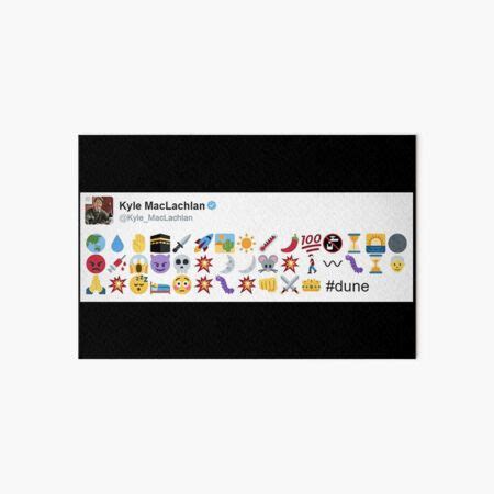 "Dune explained in Emojis by Kyle Machlaclan" Art Board Print for Sale ...