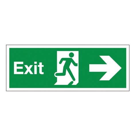 Green Exit Sign - Viewing Gallery