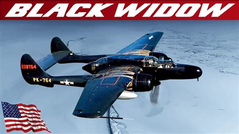 P-61 Black Widow | The First American Night Fighter | WW2 Aircraft ...