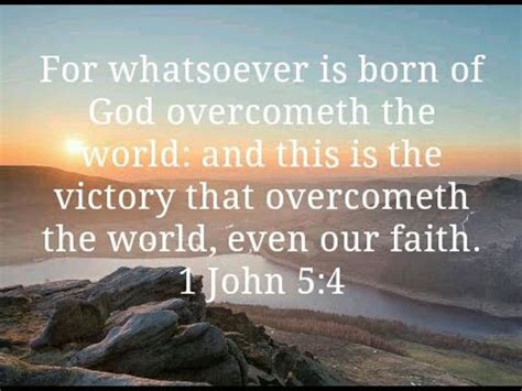 Daily Bible Verse On Faith is Victory | Bible Time