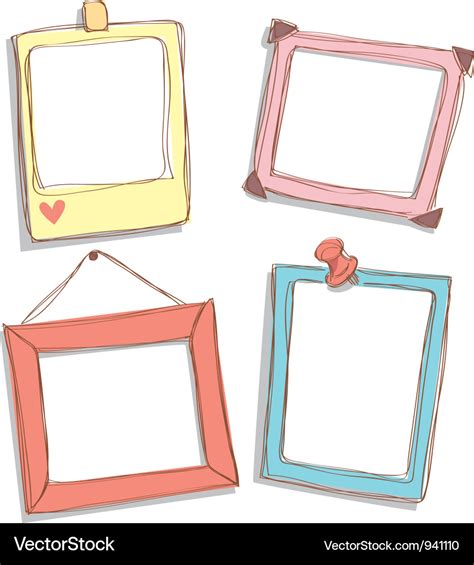 Cute frame Royalty Free Vector Image - VectorStock