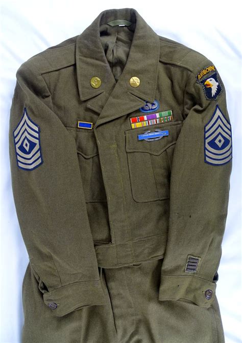 WWII 101st Airborne Division 502nd Parachute Infantry Regiment First ...