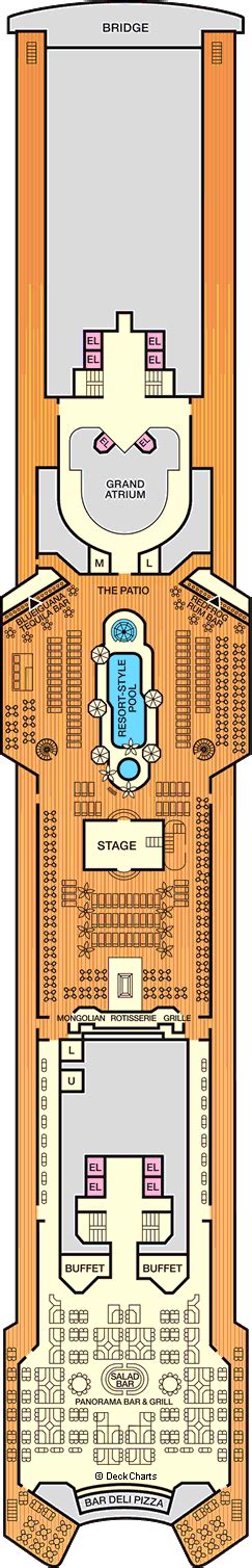 Carnival Ecstasy Deck Plans, Ship Layout & Staterooms - Cruise Critic