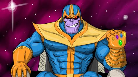 🔥 [20+] Thanos Cartoon Wallpapers | WallpaperSafari