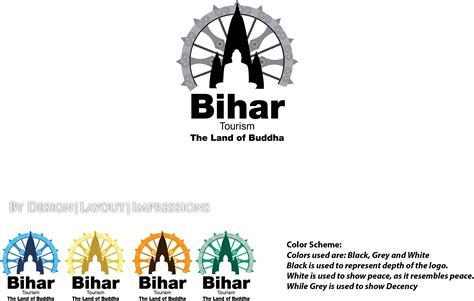 Pin by Pranit Pakhare on Bihar Turism Designs | Tourism logo, Logo ...