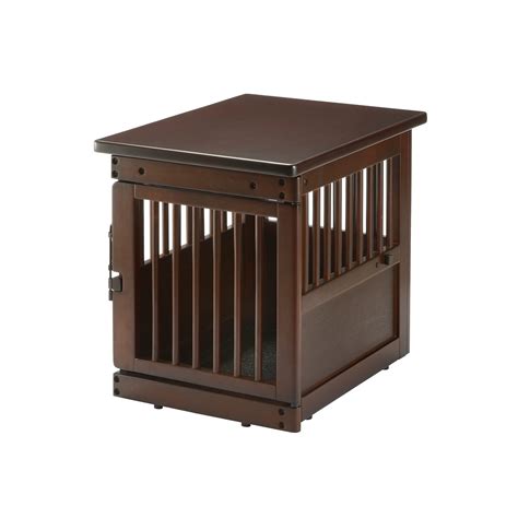 End Table Wooden Dog Crate | End Table Wooden Pet Crate