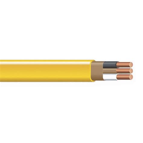 Copper Building Wire NM Sheathed Cable With Grounding; 8/2 AWG, Copper ...