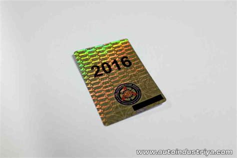 LTO releases 2016 registration stickers - Auto Industry News