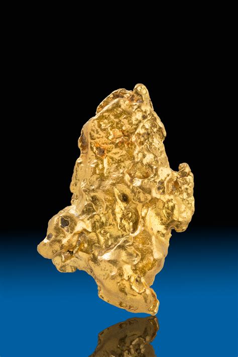 Brilliant and Large Natural Alaska Gold Nugget - 65.9 grams - $5,140.00 ...