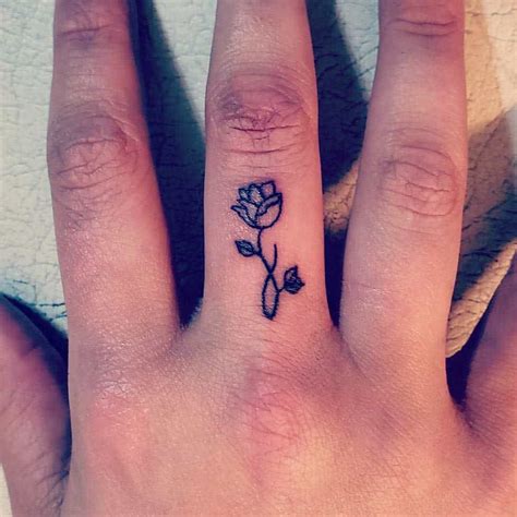 Top 71 Best Small Rose Tattoo Ideas - [2021 Inspiration Guide]