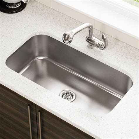 Square Undermount Stainless Steel Kitchen Sink – Juameno.com