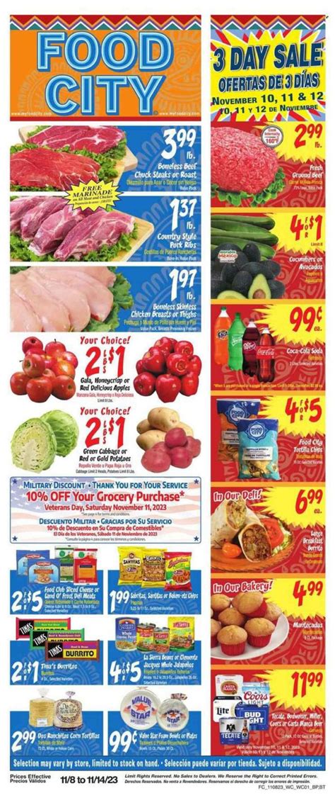 Food City (AZ) Weekly Ad Flyer Specials November 8 to November 14, 2023