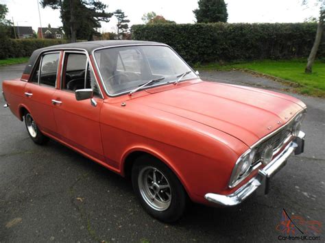 FORD CORTINA MK2 1600E BARN FIND, SOLID, DRIVING CAR