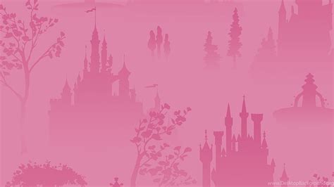 Disney Princess Pink Tonal Scenic InteriorDecorating Background HD ...