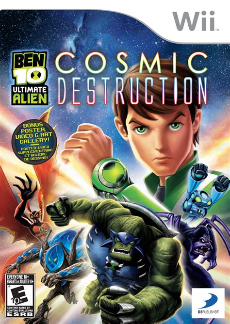 Ben 10: Ultimate Alien Cosmic Destruction Nintendo WII Game